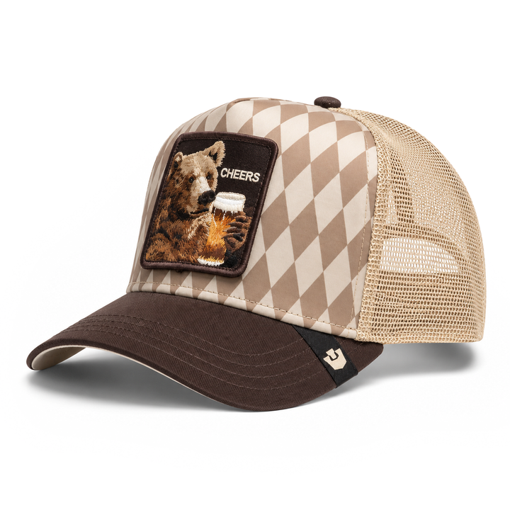 Goorin - Cheers Oktoberfest Trucker Cap in Brown | Buster McGee