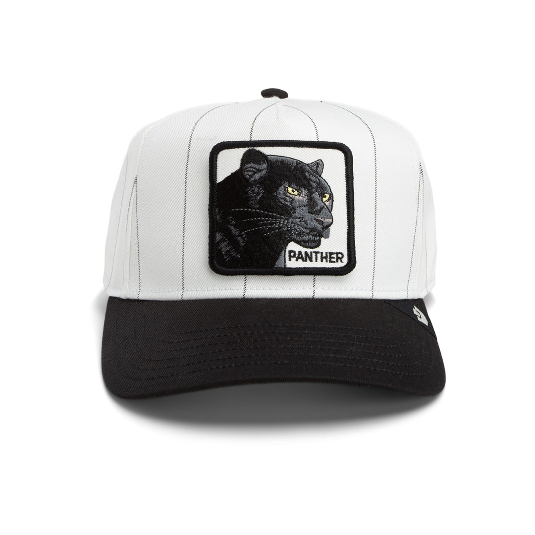 Goorin - Pinstripe Panther Trucker Cap in Mineral Grey | Buster McGee