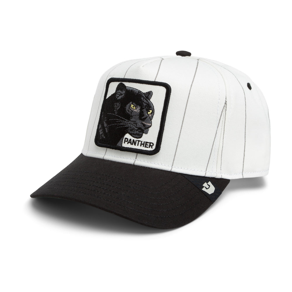 Goorin - Pinstripe Panther Trucker Cap in Mineral Grey | Buster McGee