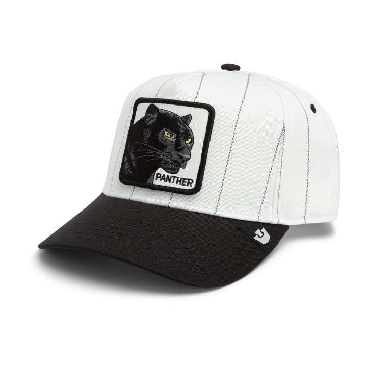 Goorin - Pinstripe Panther Trucker Cap in Mineral Grey | Buster McGee