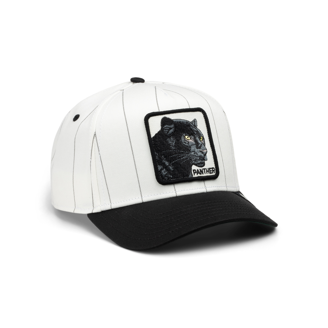 Goorin - Pinstripe Panther Trucker Cap in Mineral Grey
