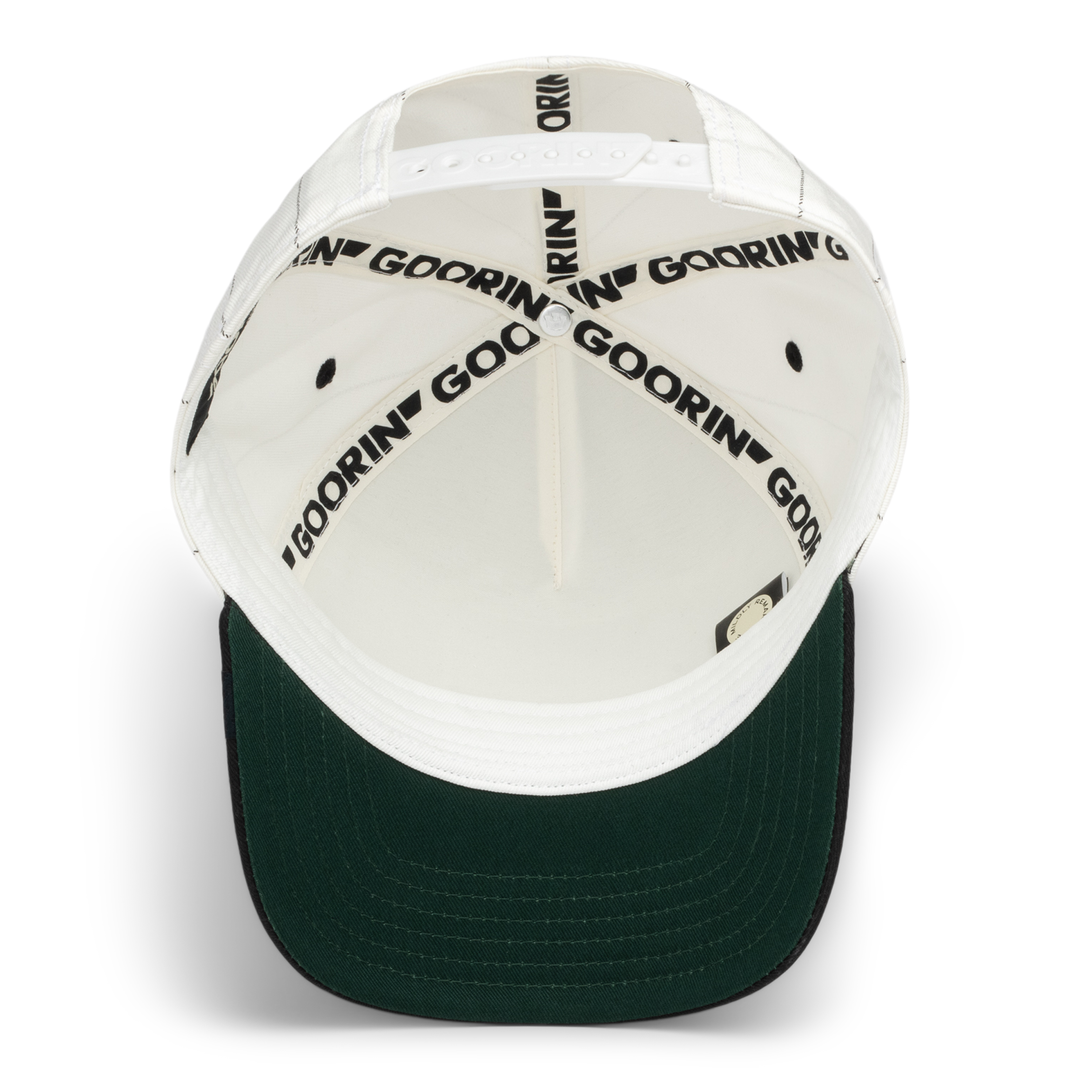 Goorin - Pinstripe Panther Trucker Cap in Mineral Grey