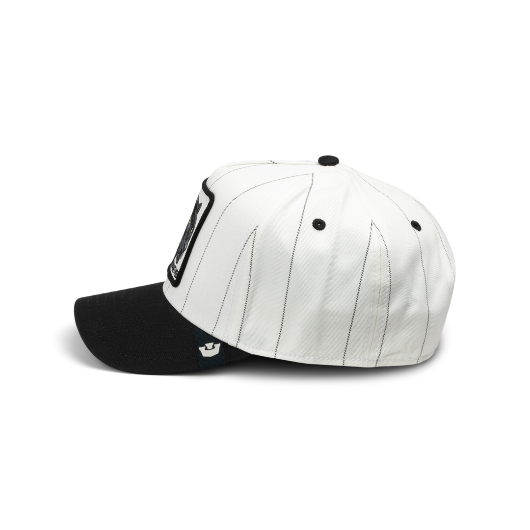 Goorin - Pinstripe Panther Trucker Cap in Mineral Grey