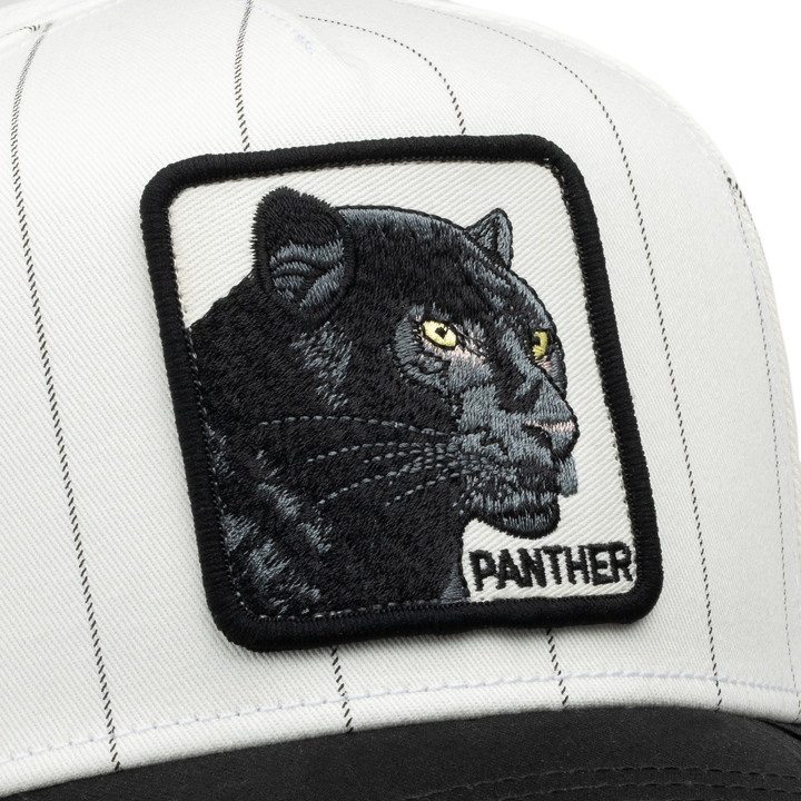 Goorin - Pinstripe Panther Trucker Cap in Mineral Grey