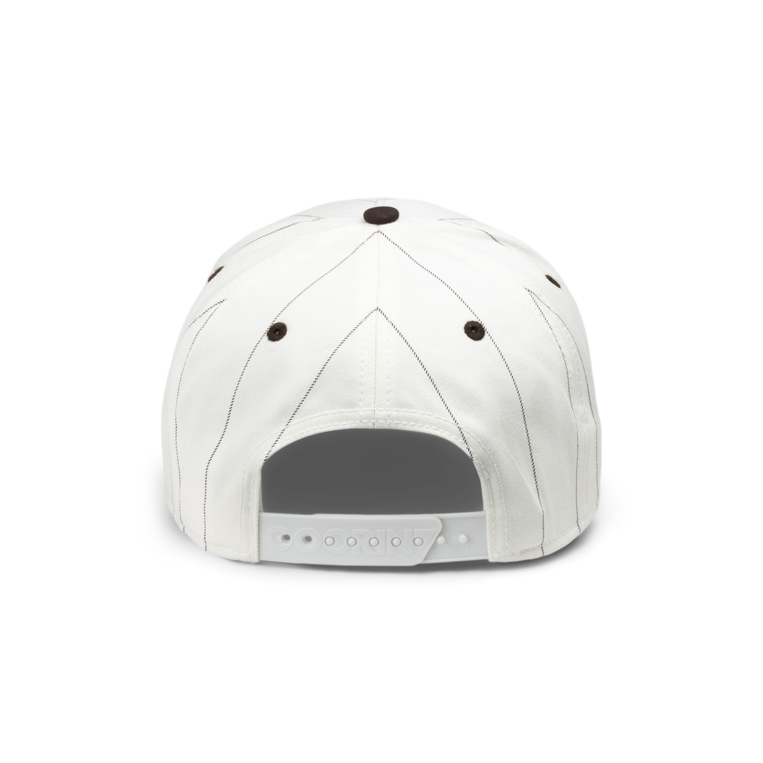 Goorin - Pinstripe Lion Trucker Cap in Mineral Grey
