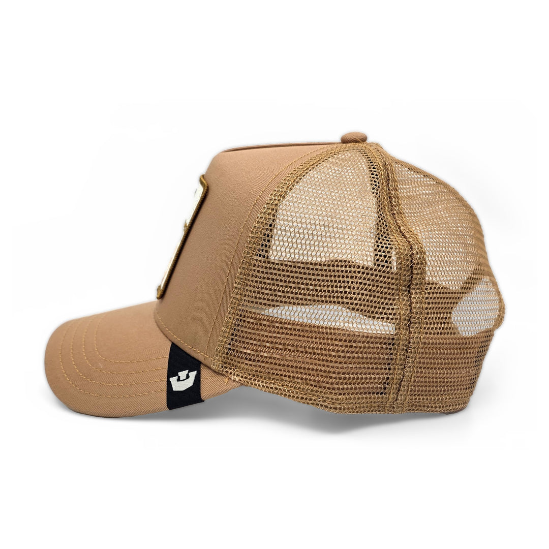 Goorin - Jacked Kangaroo Trucker Cap in Tan