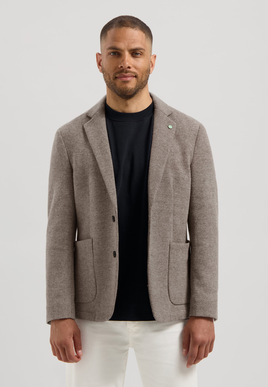 Dstrezzed Simmon Knit Blazer in Vintage Khaki | Buster McGee