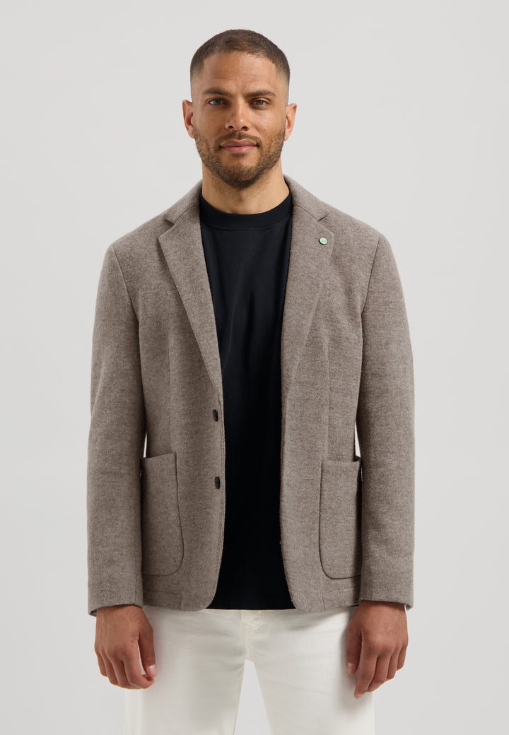 Dstrezzed Simmon Knit Blazer in Vintage Khaki | Buster McGee