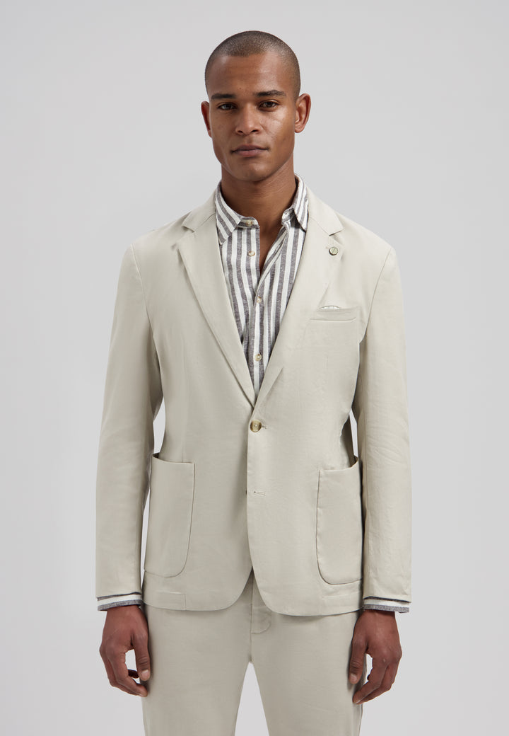 Dstrezzed Oliver Blazer in Sand | Buster McGee