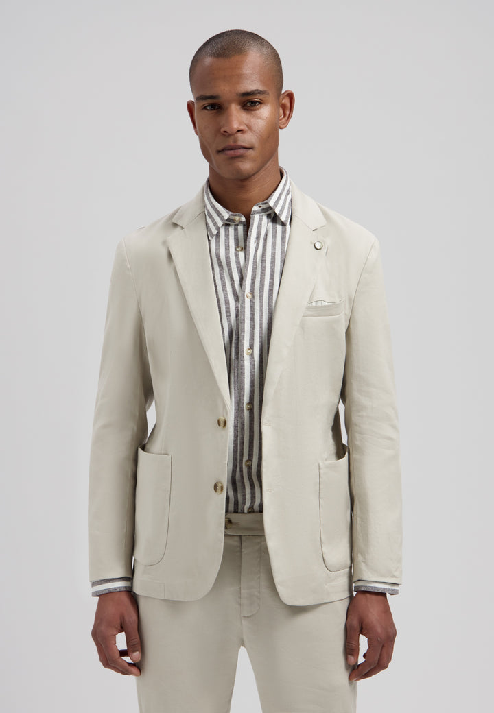 Dstrezzed Oliver Blazer in Sand | Buster McGee