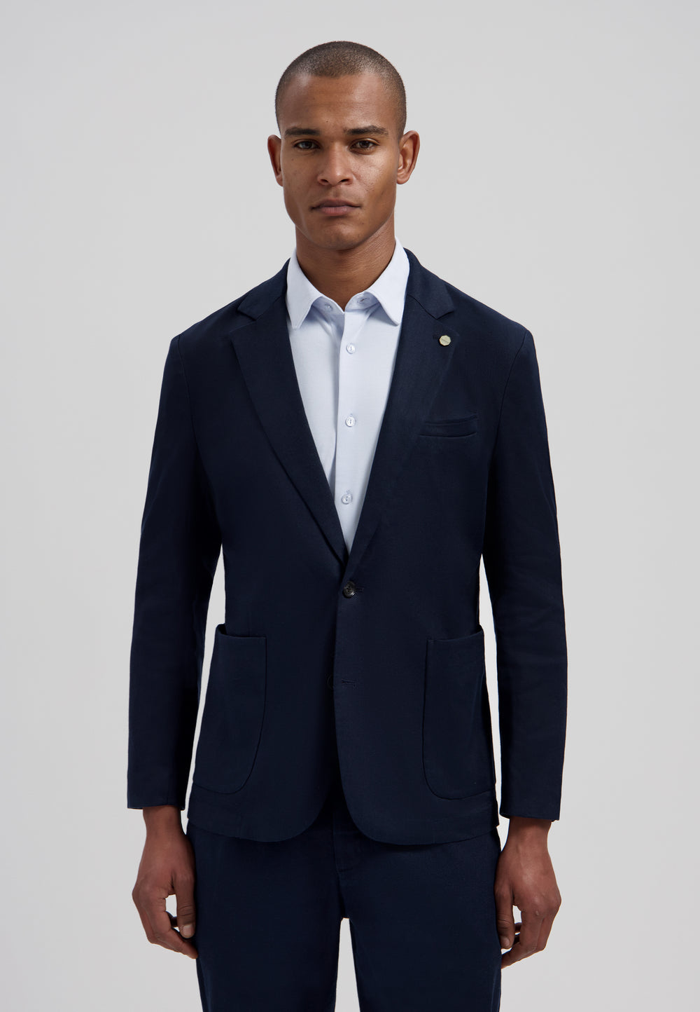 Dstrezzed Oliver Blazer in Dark Navy | Buster McGee
