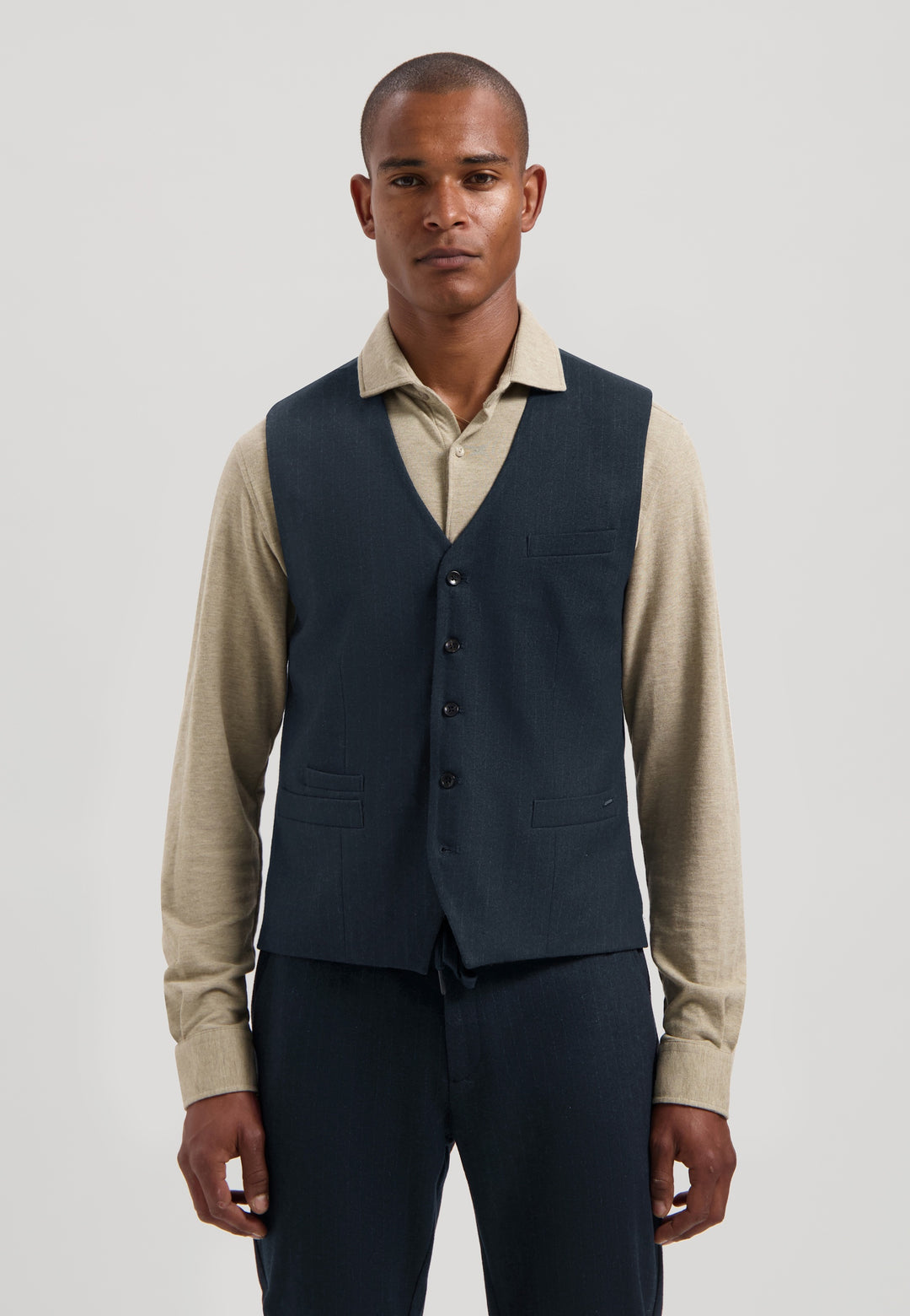 Dstrezzed Roux Gilet in Dark Navy | Buster McGee Daylesford