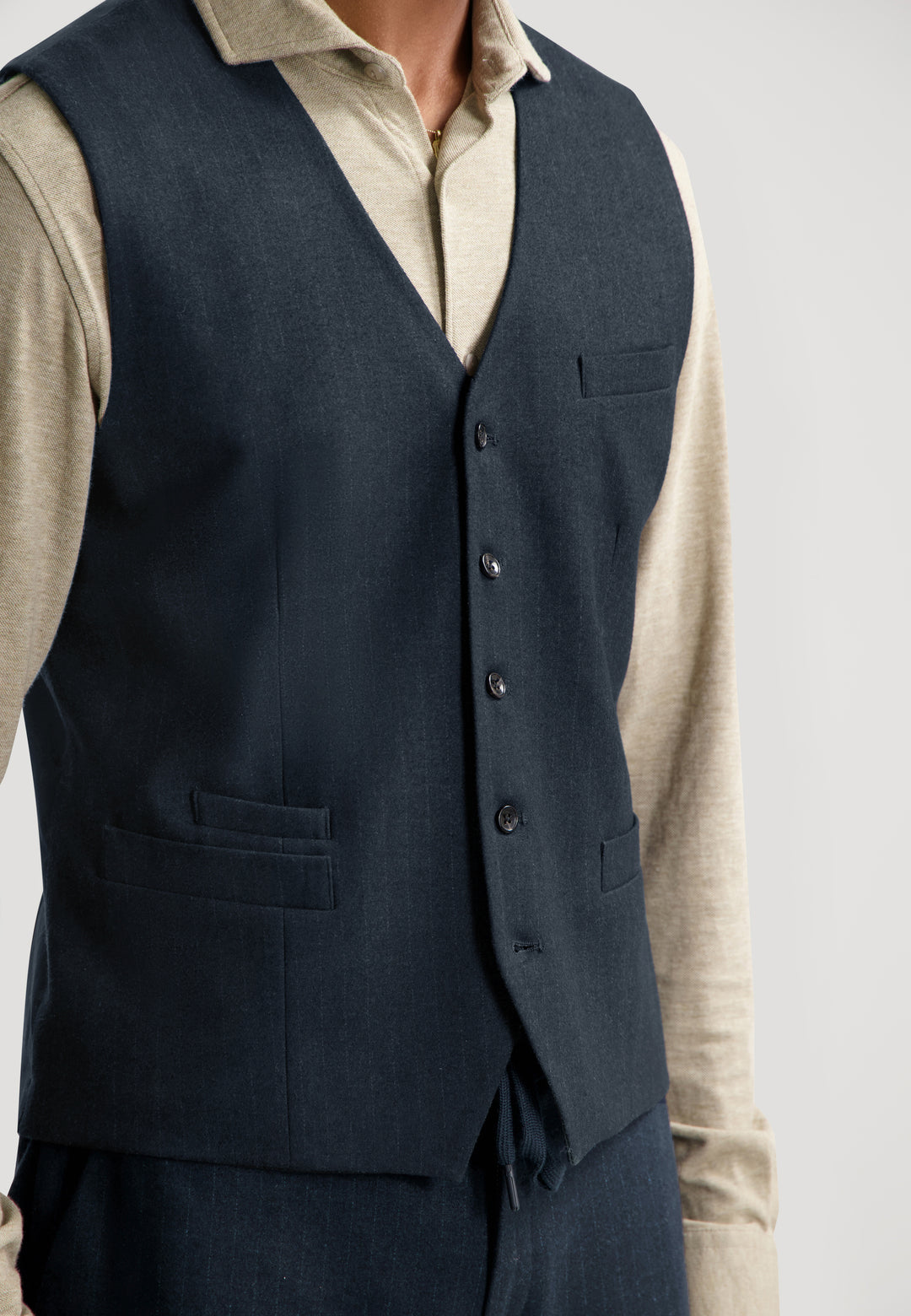 Dstrezzed Roux Gilet in Dark Navy | Buster McGee Daylesford