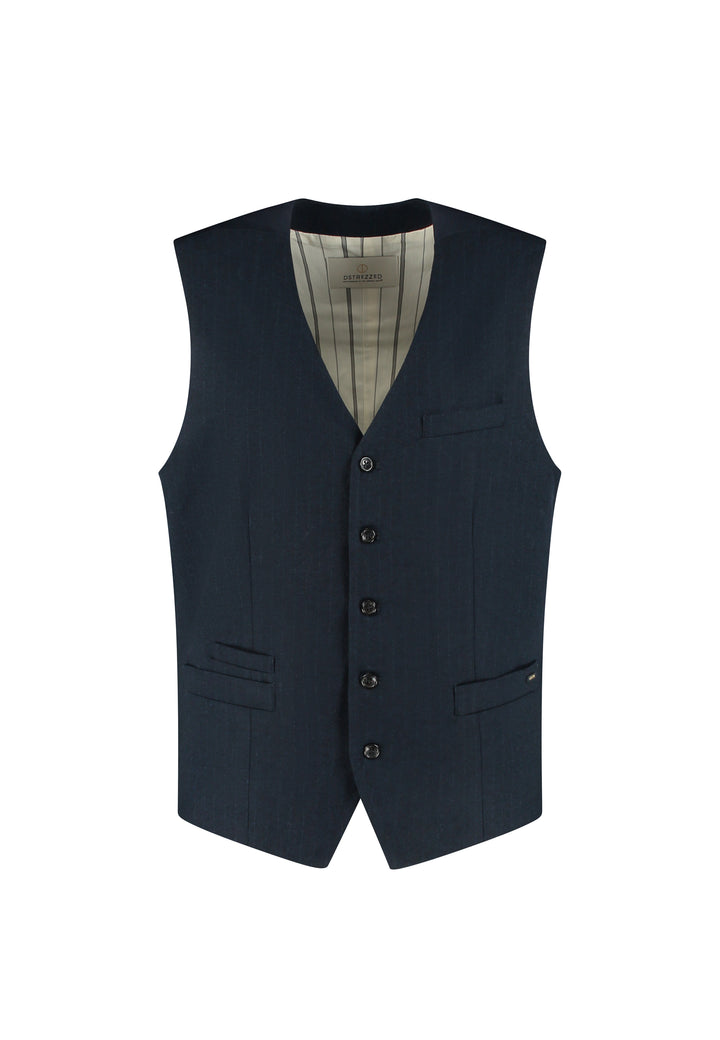 Dstrezzed Roux Gilet in Dark Navy | Buster McGee Daylesford