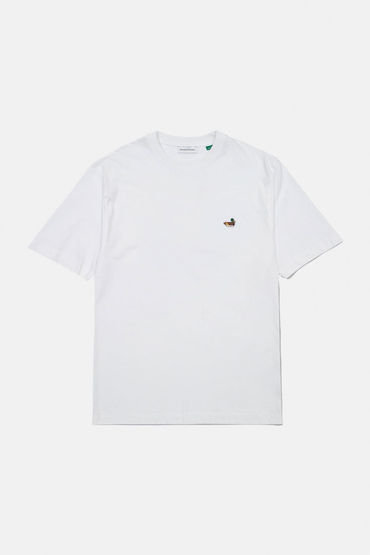 Edmmond Studios Duck Patch Tee in Plain White | Buster McGee