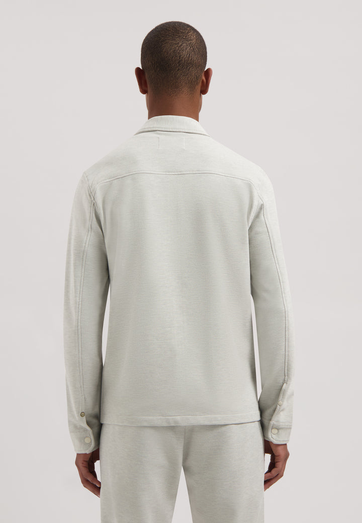 Dstrezzed Pike Overshirt in Ghost Grey