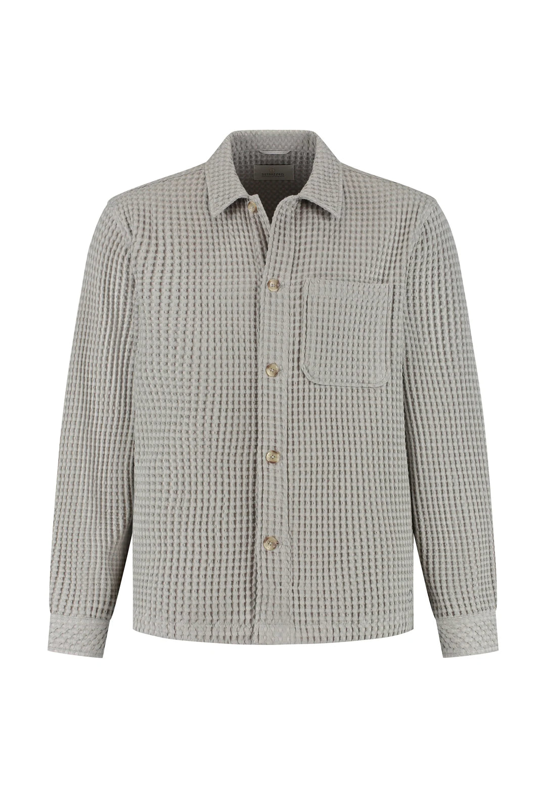 Dstrezzed Lino Overshirt in Ghost Grey | Buster McGee