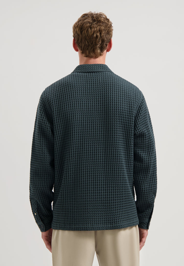 Dstrezzed Lino Overshirt in Forest River