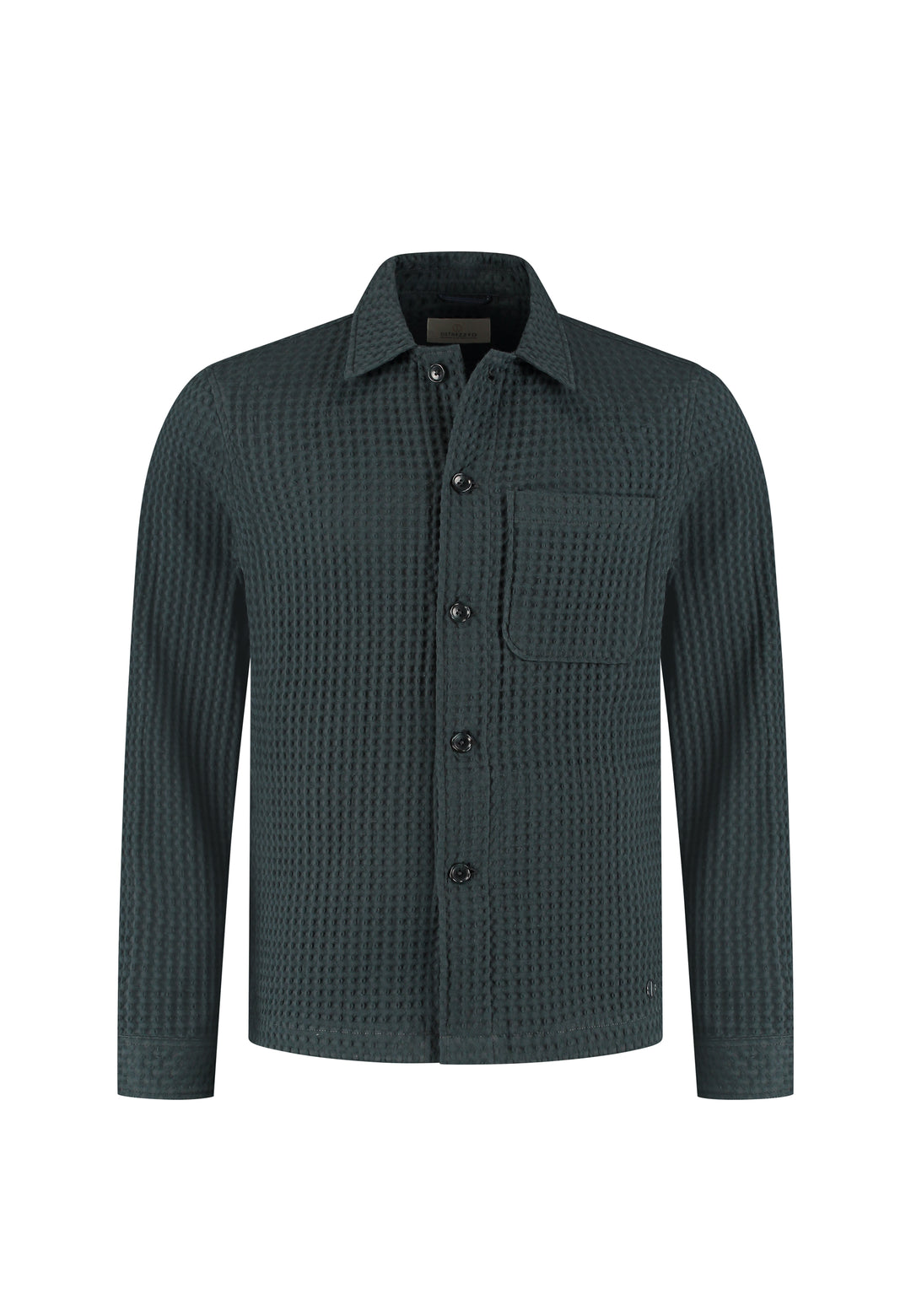 Dstrezzed Lino Overshirt in Forest River | Buster McGee Daylesford
