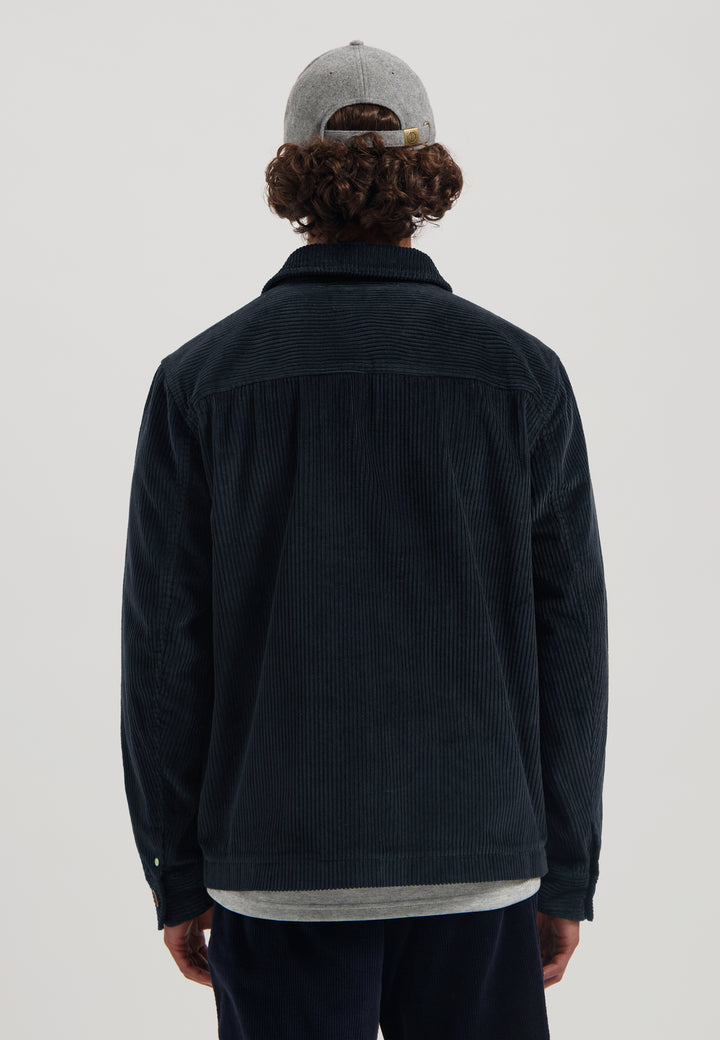 Dstrezzed Vaso Overshirt in Dark Navy