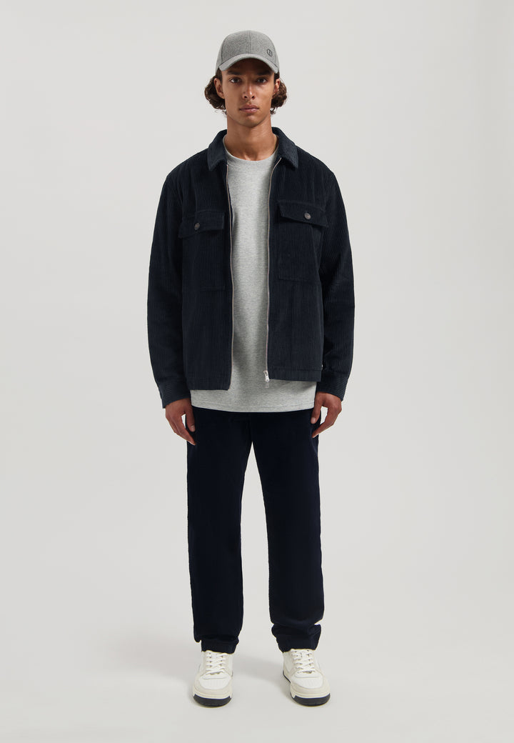 Dstrezzed Vaso Overshirt in Dark Navy | Buster McGee Daylesford
