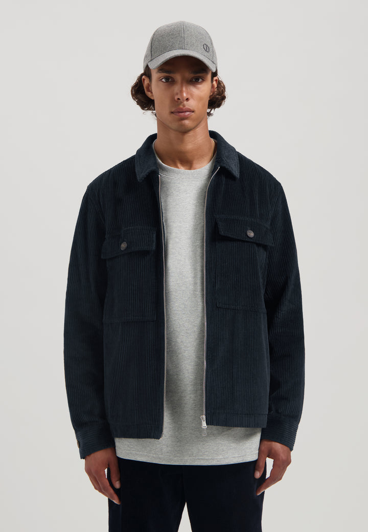 Dstrezzed Vaso Overshirt in Dark Navy | Buster McGee Daylesford