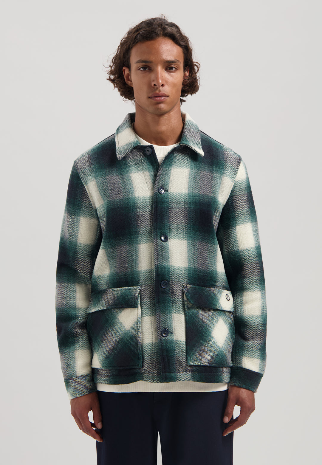 Dstrezzed Key Check Jacket in Mallard Green | Buster McGee Daylesford