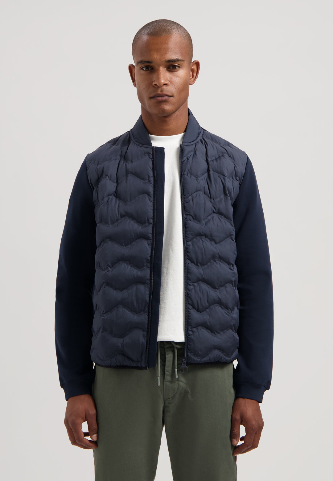 Dstrezzed Den Mix Jacket in Dark Navy | Buster McGee Daylesford