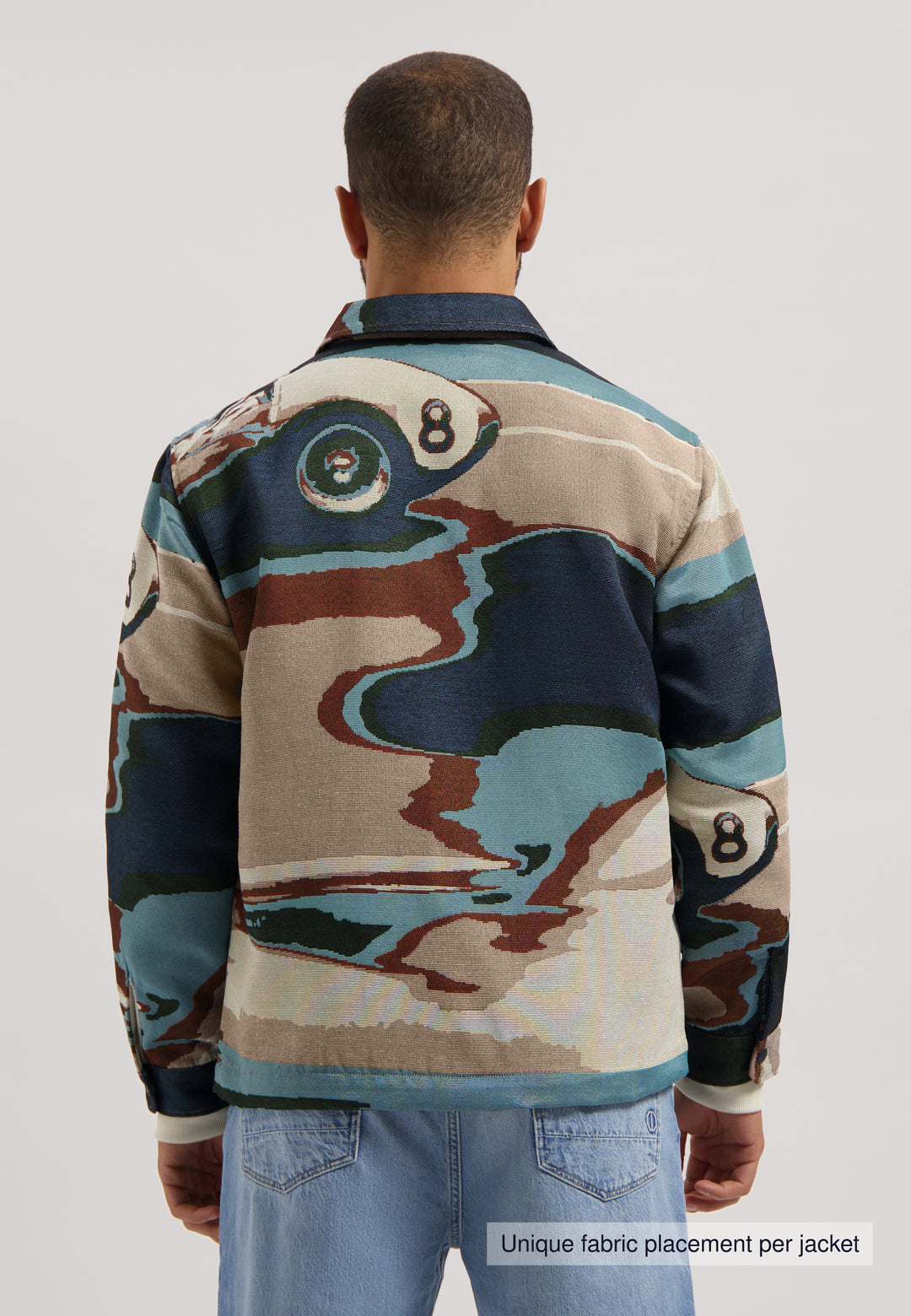 Dstrezzed Carter Jacket in Blue Fusion