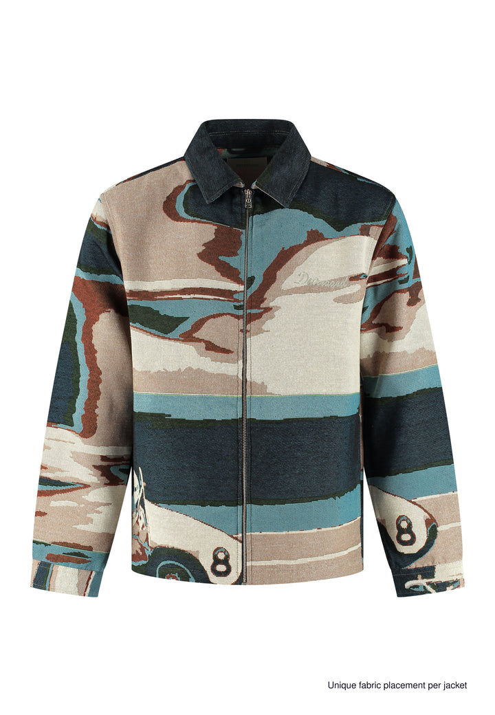 Dstrezzed Carter Jacket in Blue Fusion | Buster McGee