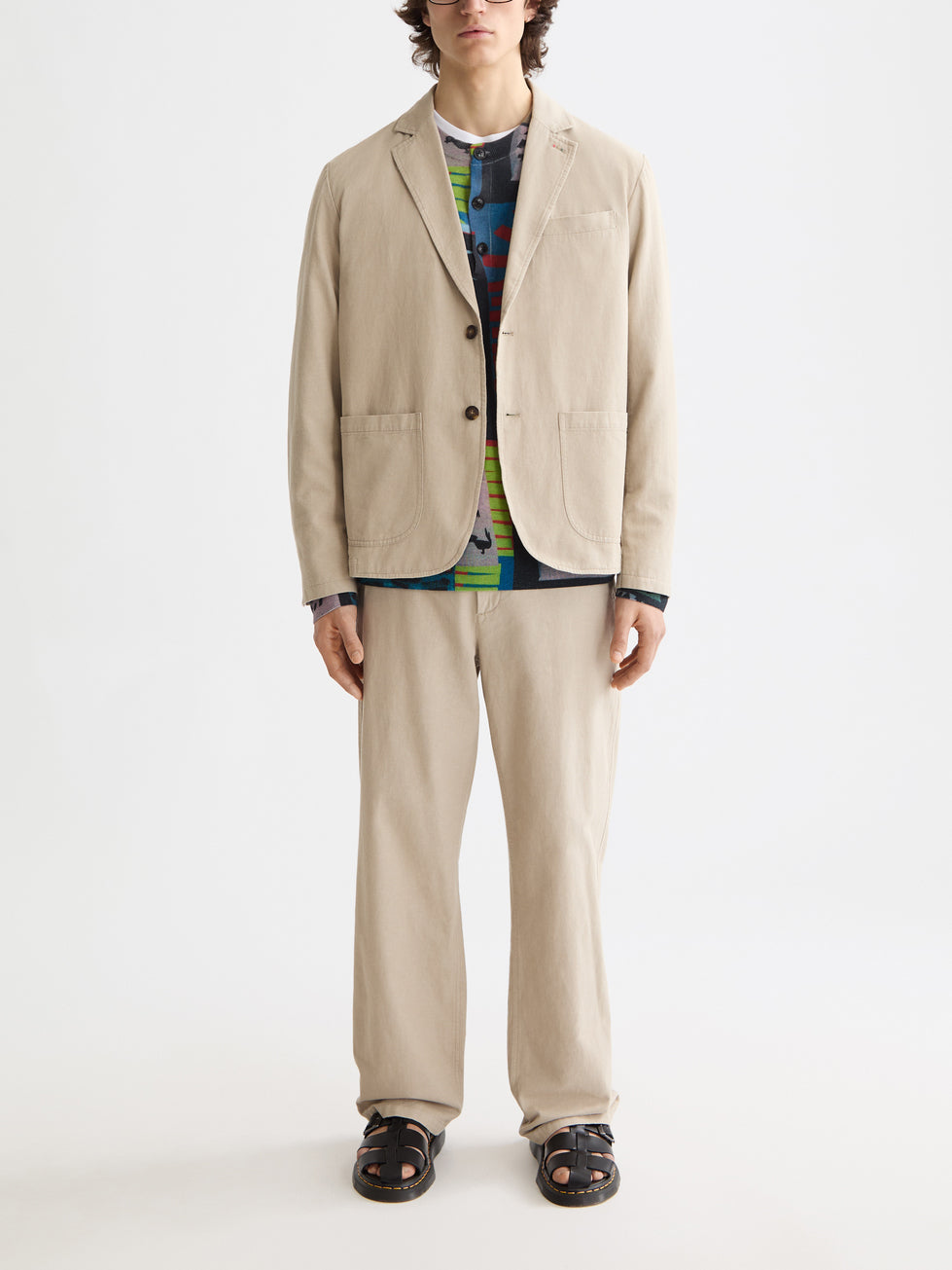 Scotch & Soda Relaxed-Fit Blazer in Plaza Taupe | Buster McGee