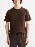 Scotch & Soda Seasonal CORE Logo Tee Shirt in Demitasse | Buster McGee