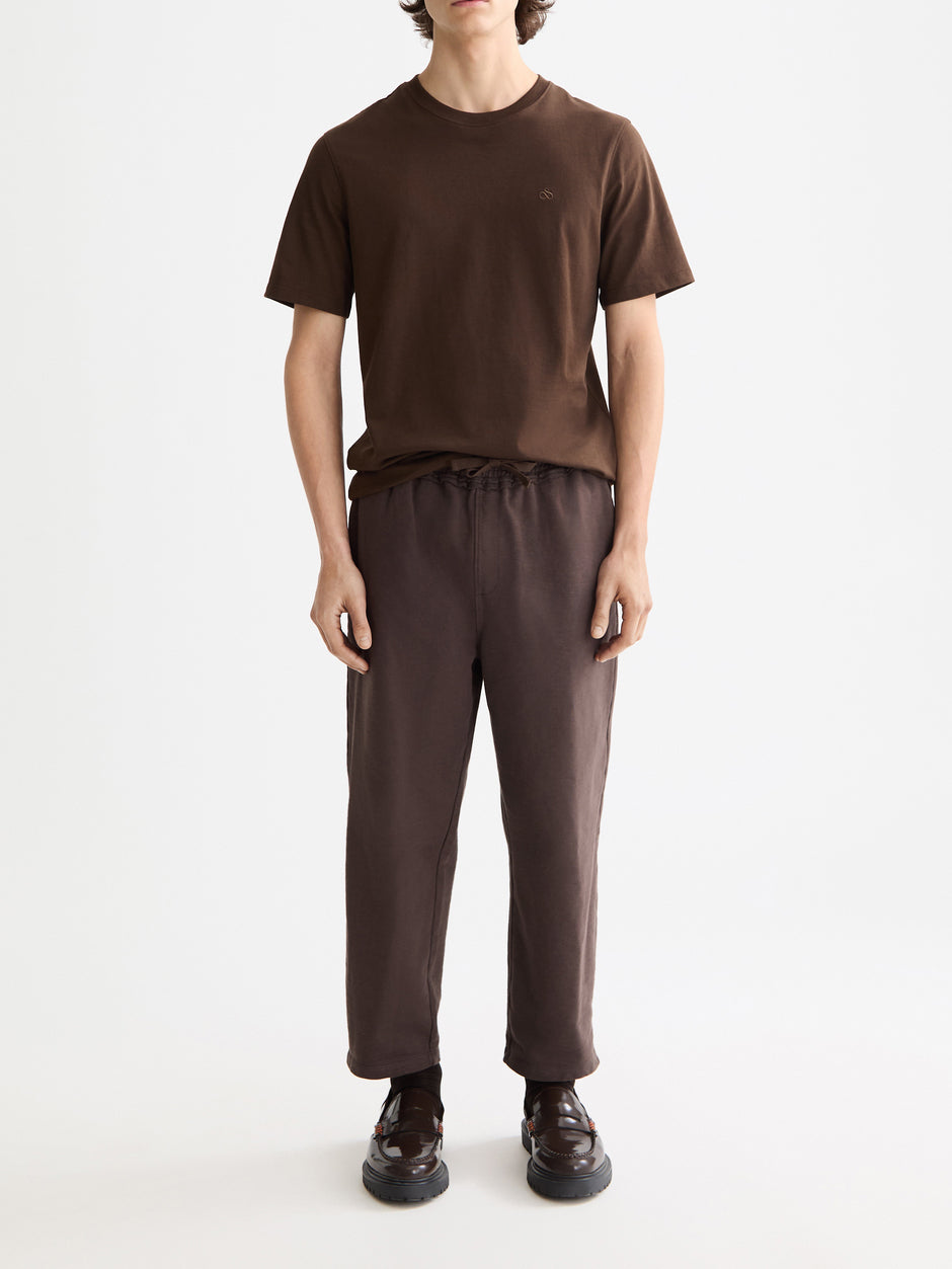 Scotch &amp; Soda Seasonal CORE Logo Tee Shirt in Demitasse | Buster McGee