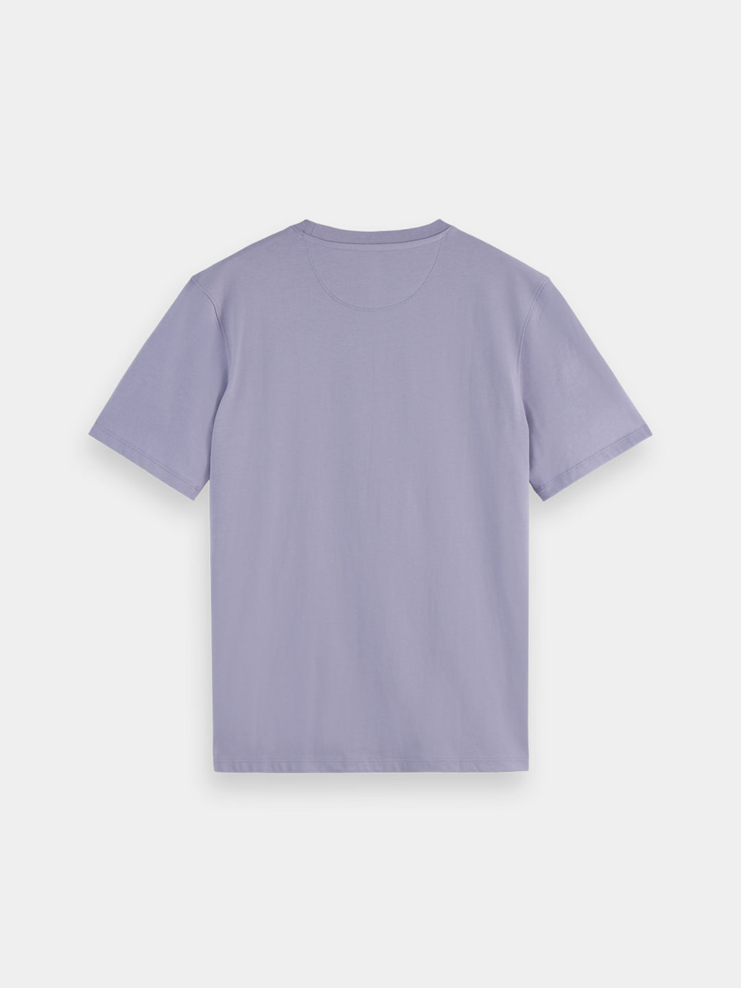 Scotch &amp; Soda Seasonal CORE Logo Tee Shirt in Lanquid Lavender