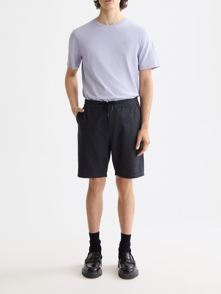 Scotch &amp; Soda Seasonal CORE Logo Tee Shirt in Lanquid Lavender
