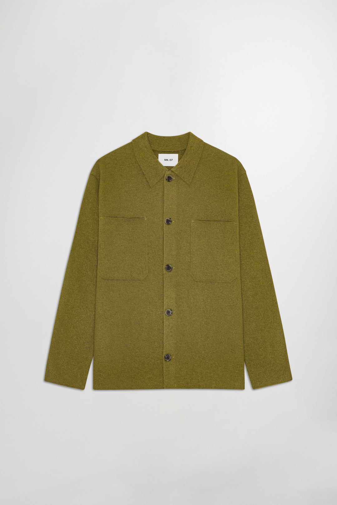 NN07 Jonas 6398 Boiled Wool Shirt in Firene | Buster McGee Daylesford