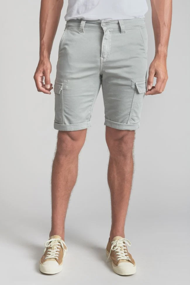 Damon Army Jogg Bermuda Shorts in Limestone | Buster McGee Daylesford