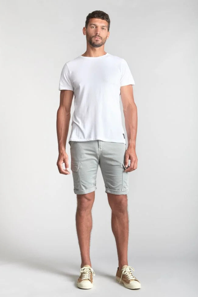 Damon Army Jogg Bermuda Shorts in Limestone | Buster McGee Daylesford