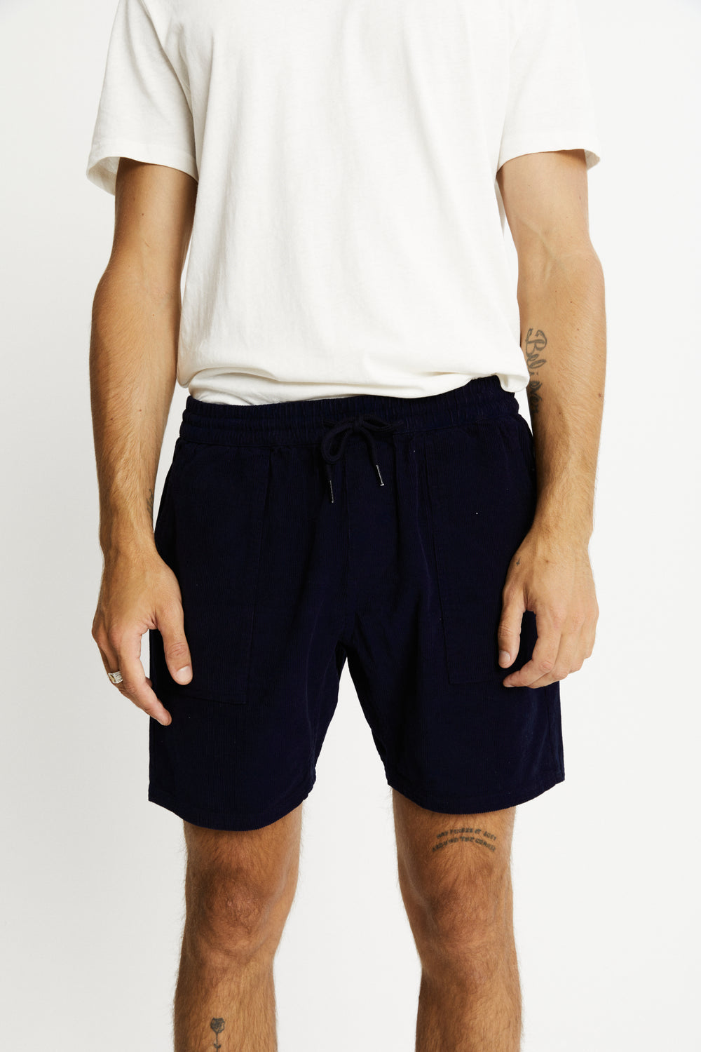 Mr Simple - Burbank Shorts in Navy | Buster McGee Daylesford