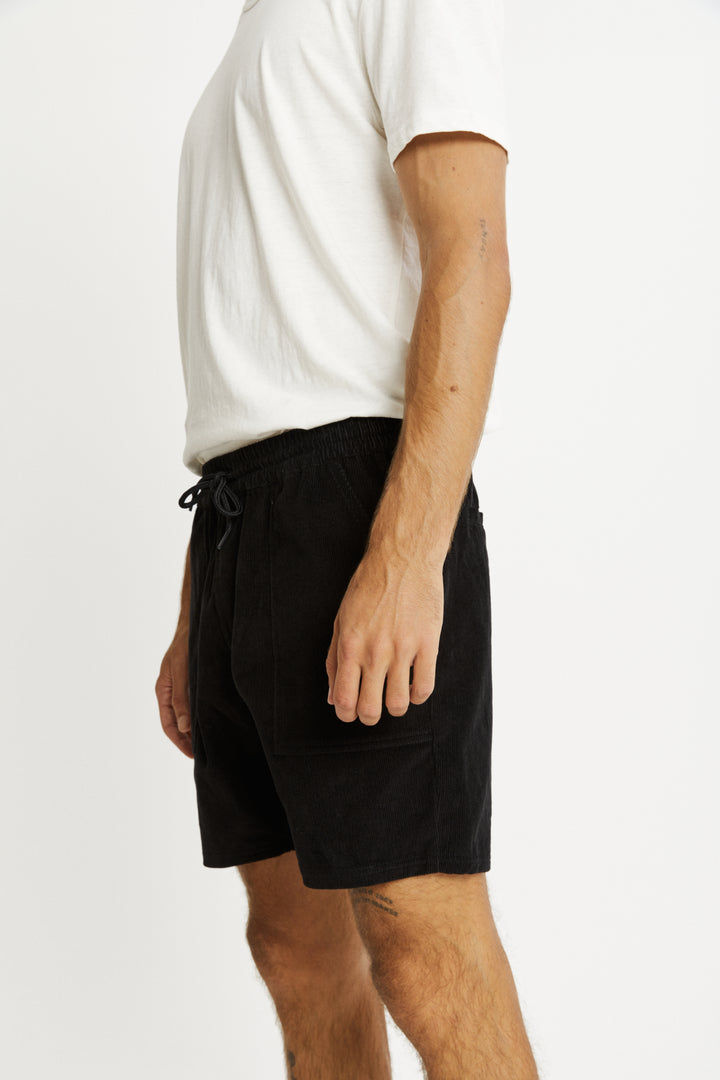Mr Simple - Burbank Shorts in Black | Buster McGee Daylesford