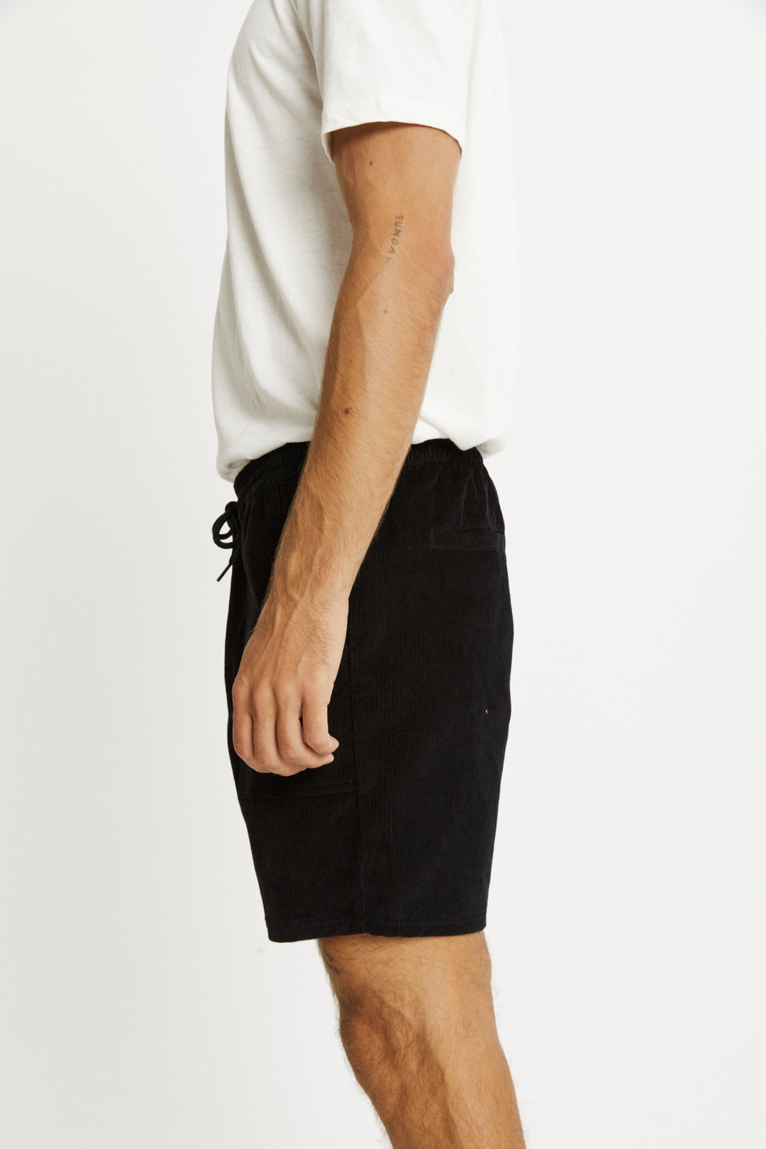 Mr Simple - Burbank Shorts in Black | Buster McGee Daylesford