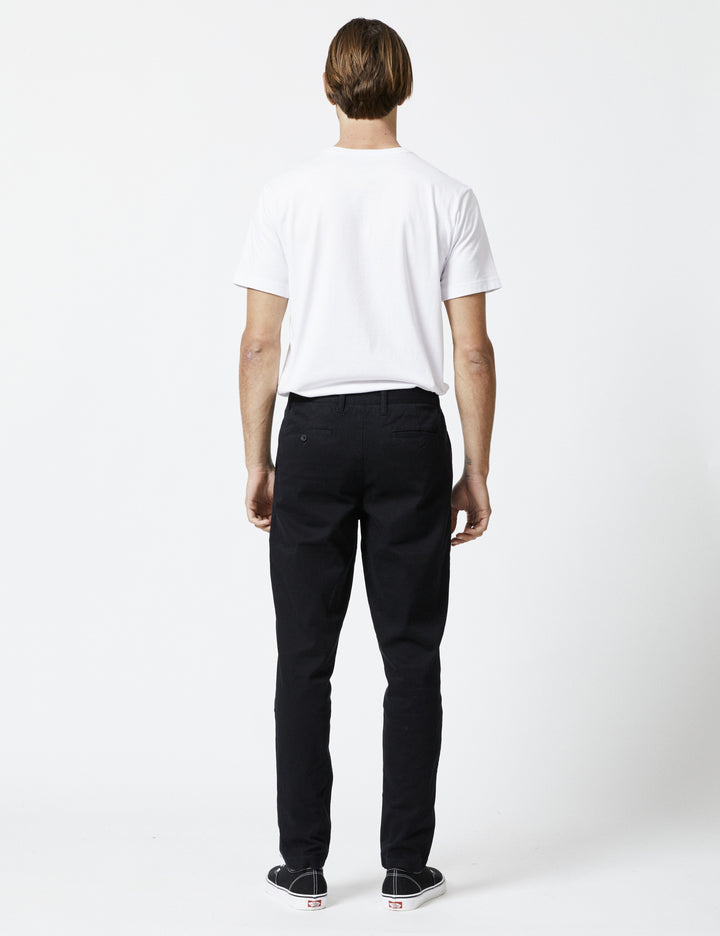 Mr Simple - Maxwell Slim Chino in Black | Buster McGee Daylesford