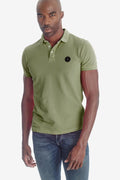 Le Temps des Cerises Dylon Men's Polo in Lizard | Buster McGee