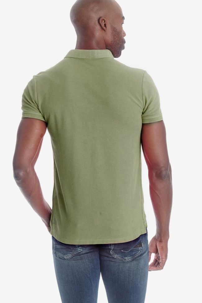 Le Temps des Cerises Dylon Men's Polo in Lizard | Buster McGee