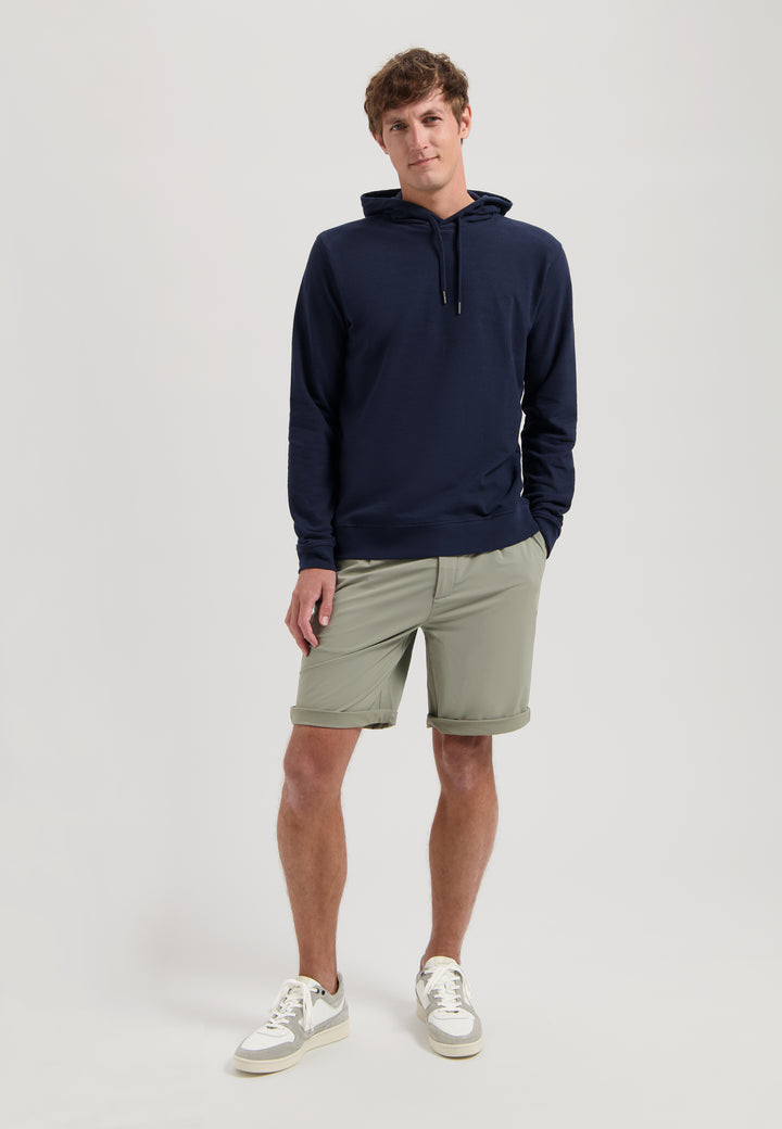Dstrezzed Newman Hoody in Dark Navy | Buster McGee