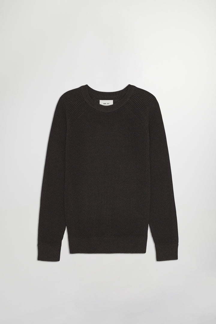 NN07 Jacobo 6470 Crewneck Sweater in Dusky Port | Buster McGee