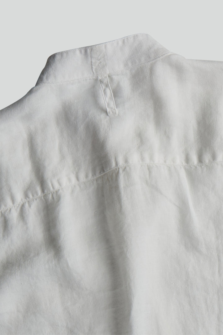 NN07 - Eddie 5706 Linen LS Shirt in White | Buster McGee