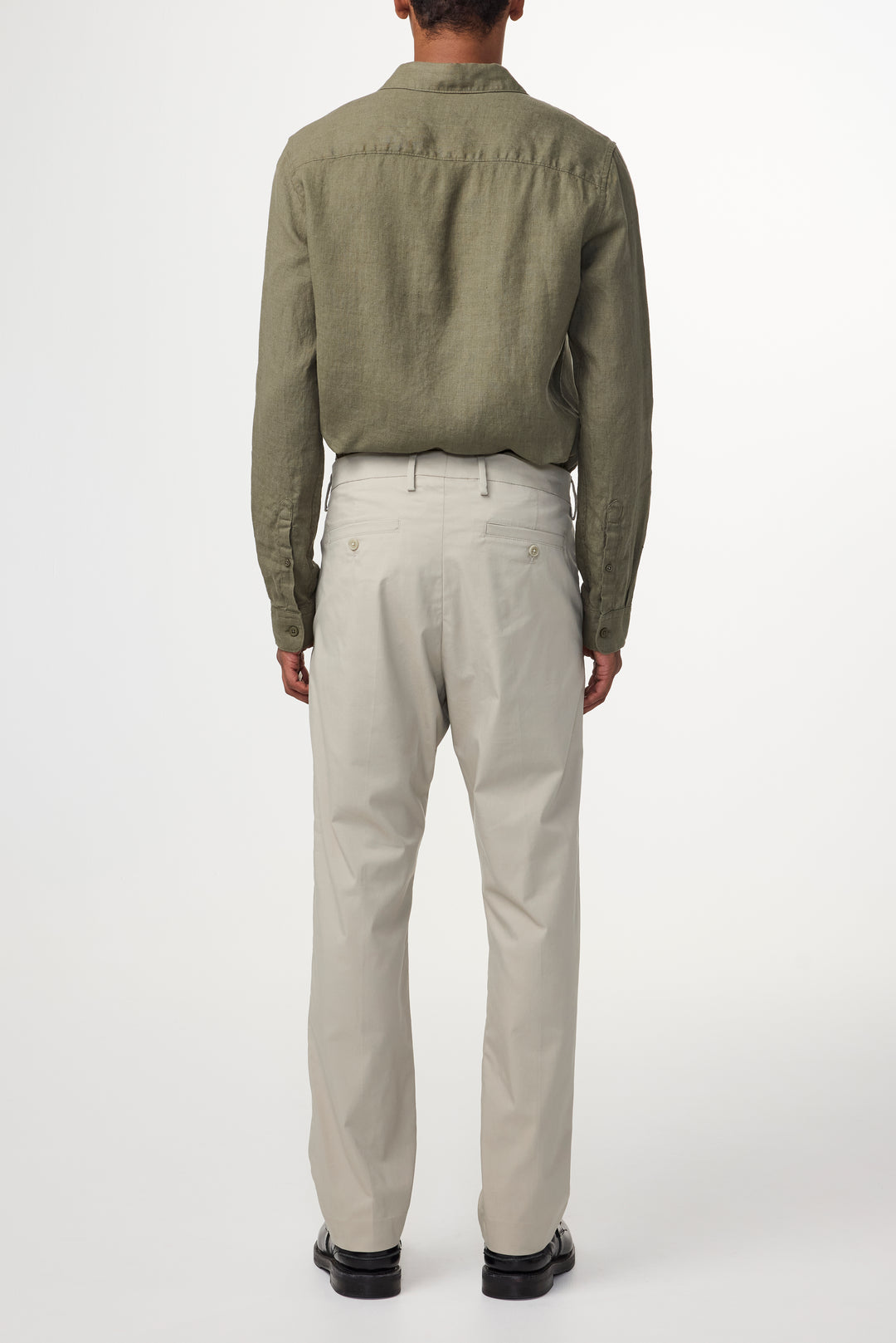 NN07 Bill 1680 Cotton Blend Pant in Fog