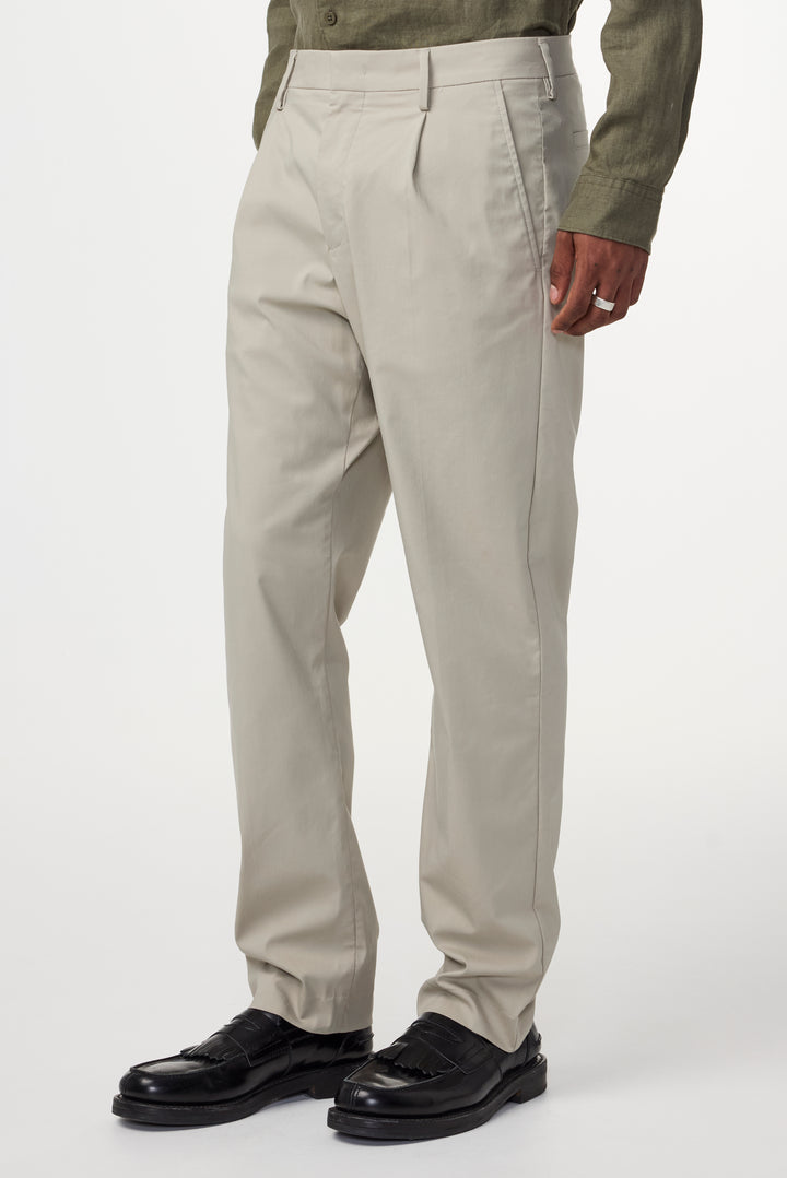 NN07 Bill 1680 Cotton Blend Pant in Fog
