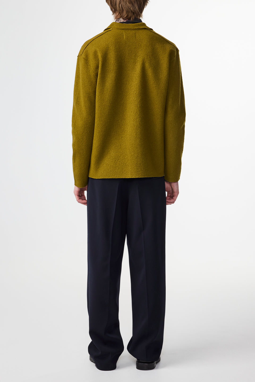 NN07 Jonas 6398 Boiled Wool Shirt in Firene | Buster McGee Daylesford